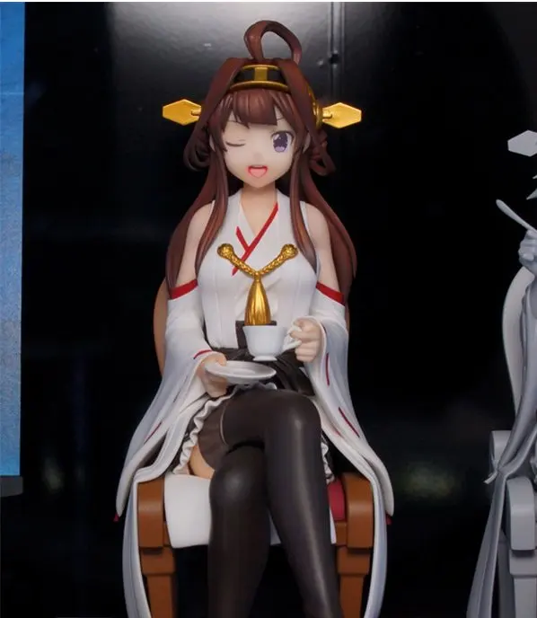 Оригинальная японская аниме фигурка kantai коллекция Haruna/Hiei/Kongo/Kirishima Ceylon Tea вечерние