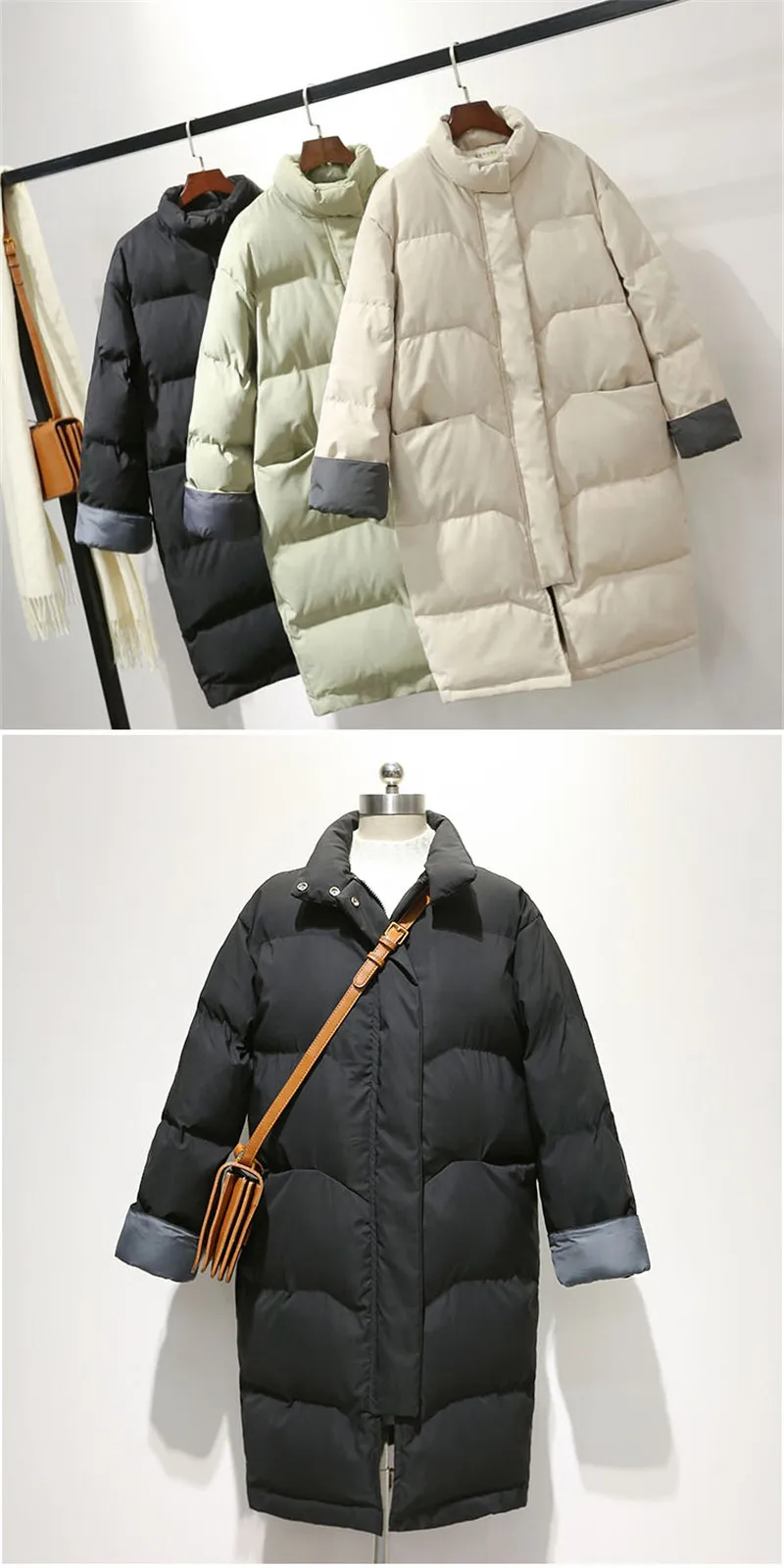 AYUNSUE Parkas Mujer Invierno теплое зимнее пальто Женская куртка-пуховик повседневные женские пальто Модная женская парка Casacos WXF340