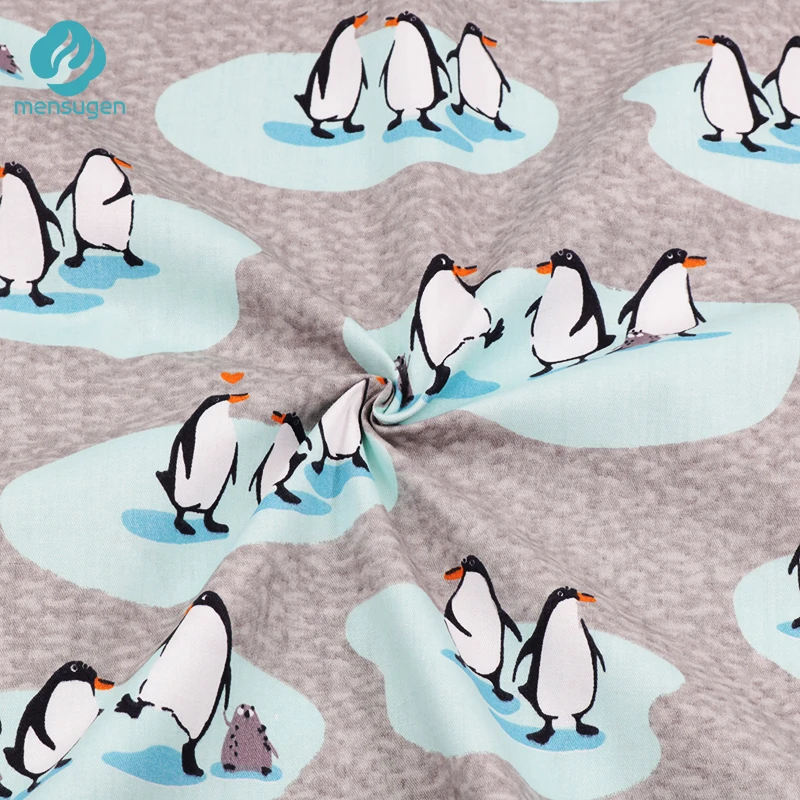 С рисунками животных из мультфильмов Коллекция 100% хлопчатобумажная ткань