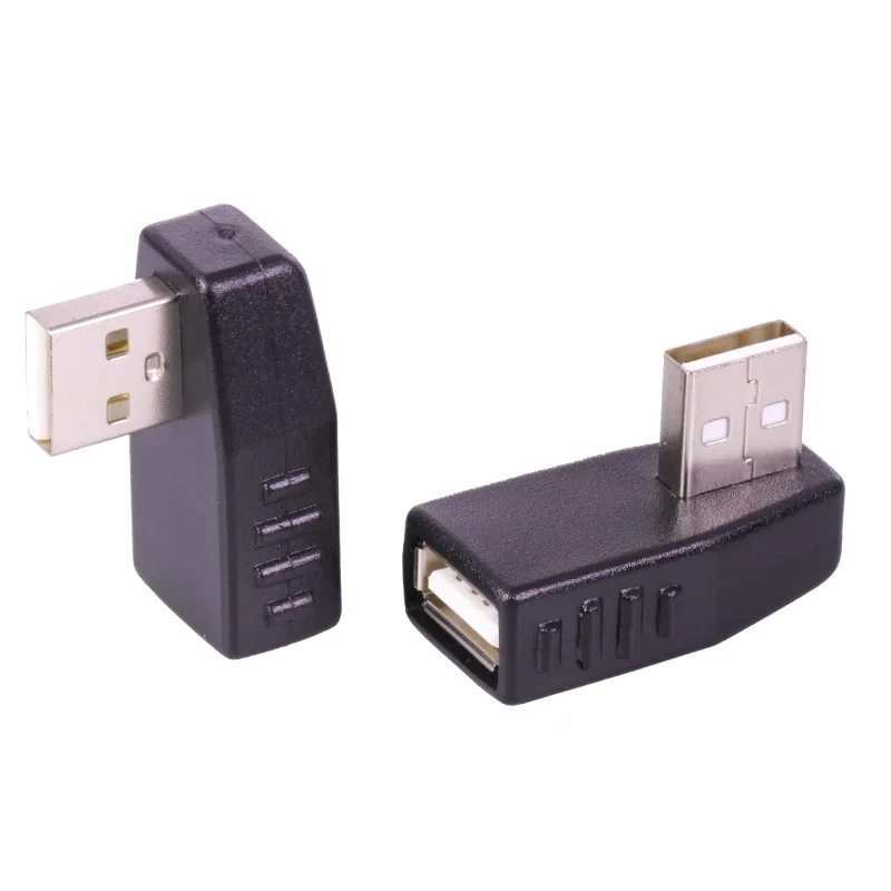 USB Коннектор с углом 90 градусов адаптер переходником AM на AF для ноутбука планшета