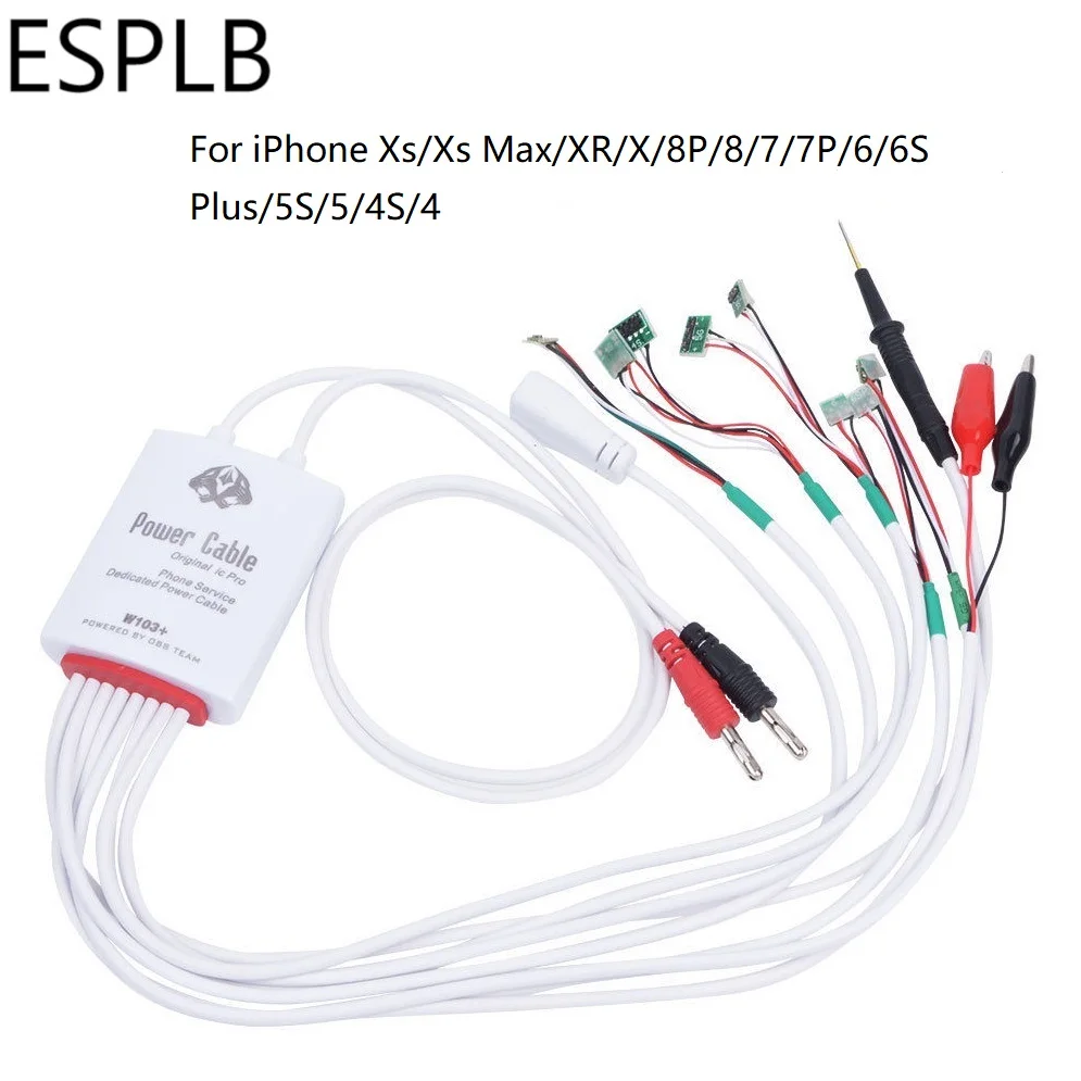 Current Test Cable All in One Power Battery Activation Charge Board for iPhone Xs/Xs Max/XR/X 8P 8 7 7P /6/6S Plus/5S/5/4S/4 | Инструменты