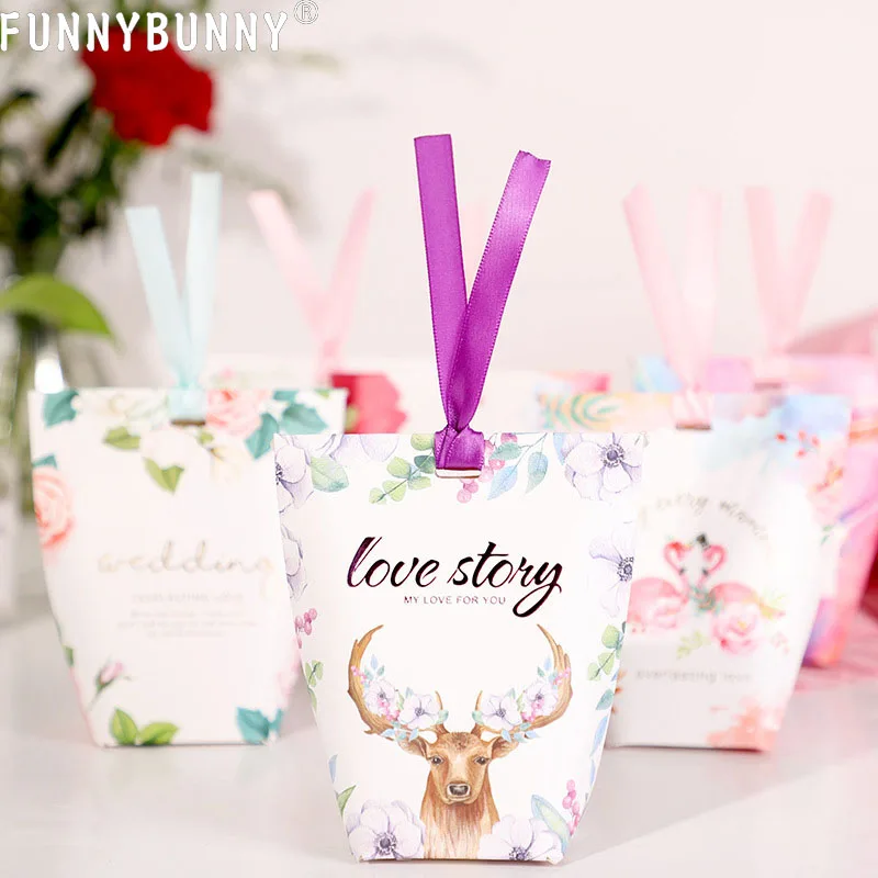 Фото FUNNYBUNNY свадебная конфетная коробка для конфет Подарочная ювелирных изделий FUNNYBUNNY свадебная конфетная коробка для конфет Подарочная ювелирных изделий