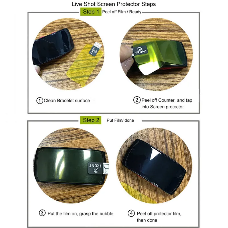 Защитная пленка против царапин из мягкого ТПУ Ultra HD для Samsung Gear Fit 2 Pro Fit2/Pro защитная