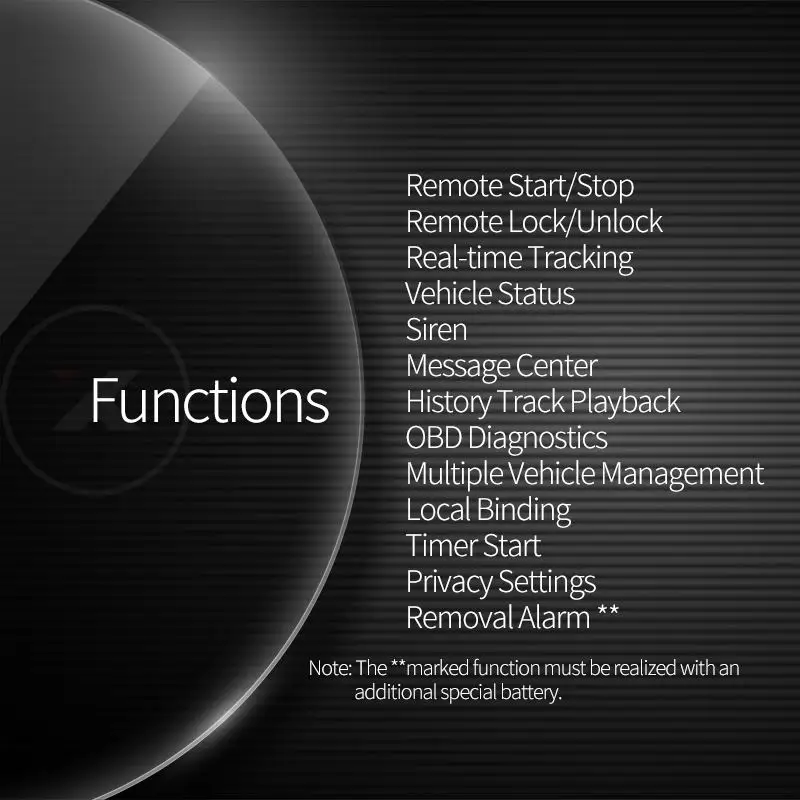 X-start GPS трекер слежения Системы для удаленного Smart Start с mizway Android IOS APP Управление oem