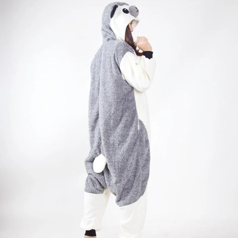 NORIVIIQ Adult Hedgehog Pajamas For Unisex Couple Cartoon Cosplay Animal Pyjama Winter Sleepwear Men Costume Home Pijama |
