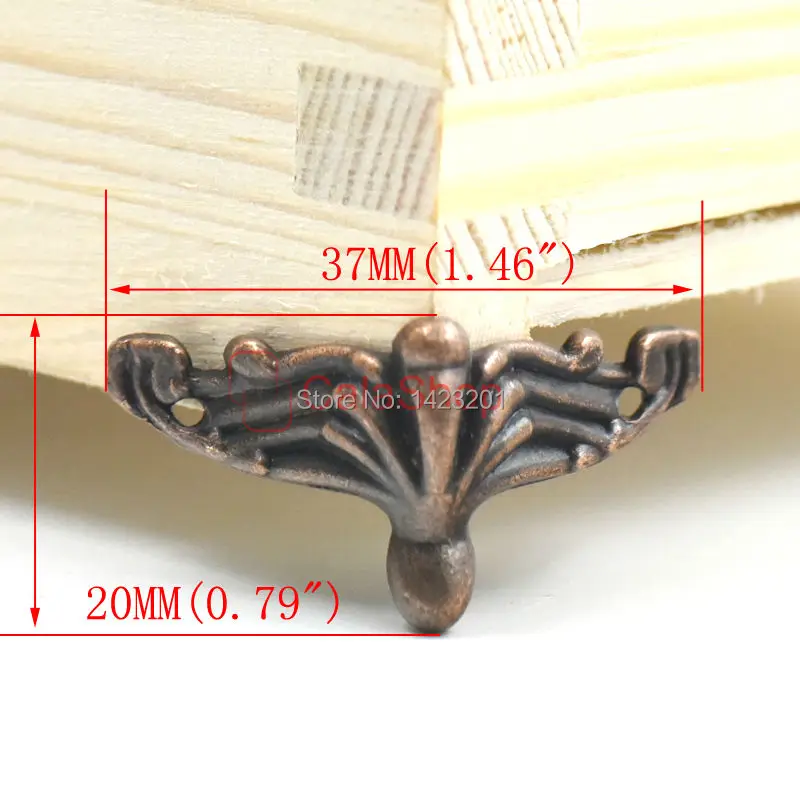 10 шт./лот античная сундук для ювелирных изделий деревянная мебельная коробка