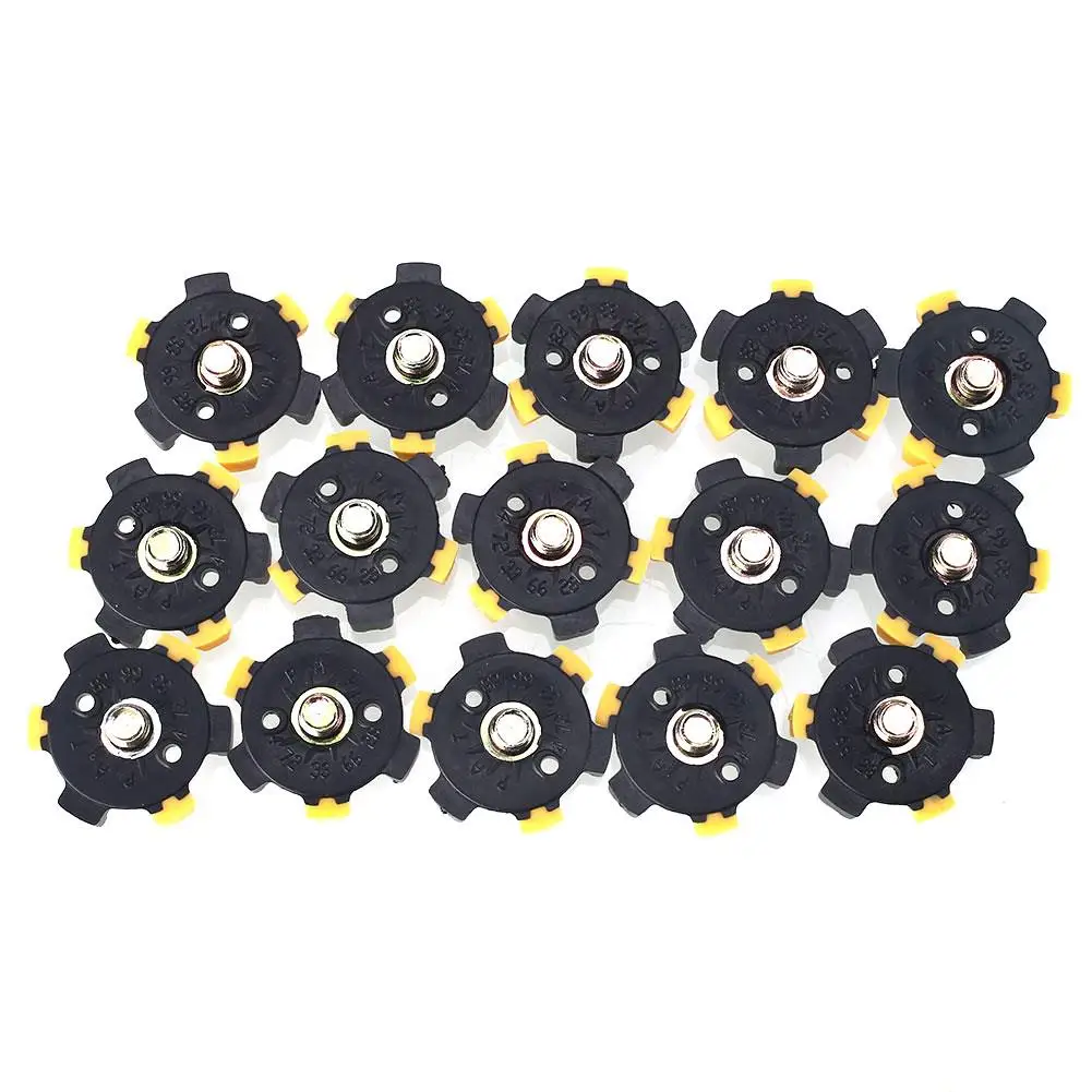 14 шт. обувные насадки с шипами для гольфа Спортивная сменная скоба винты быстрая