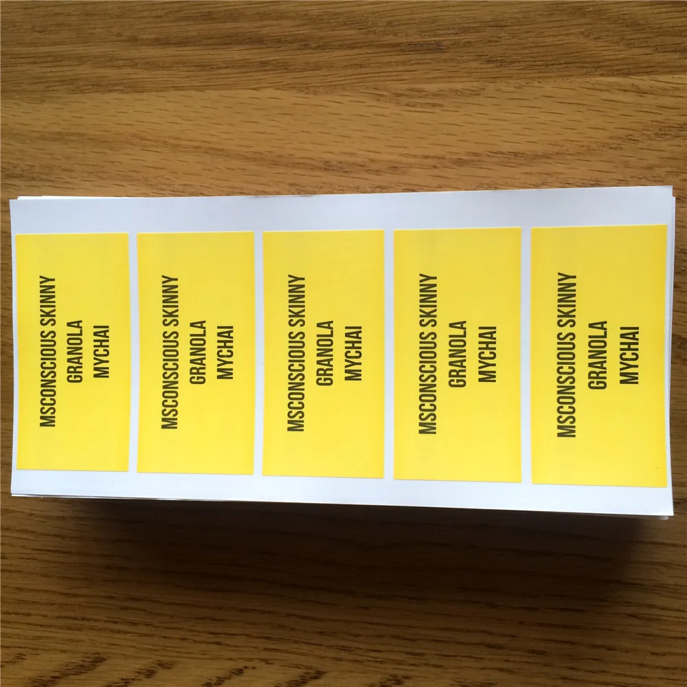 1000 шт. Бесплатная доставка бесплатная дизайн самоклеющиеся Эко-дружественных