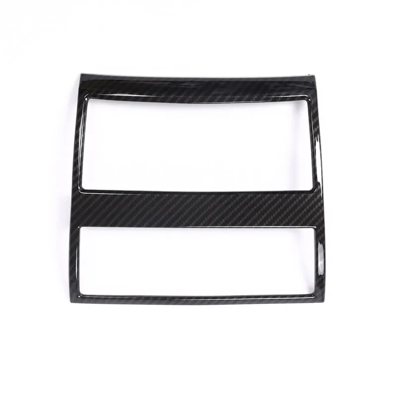 Углеродное волокно подкладке аксессуар Abs Пластик сзади ряд Кондиционер Выход