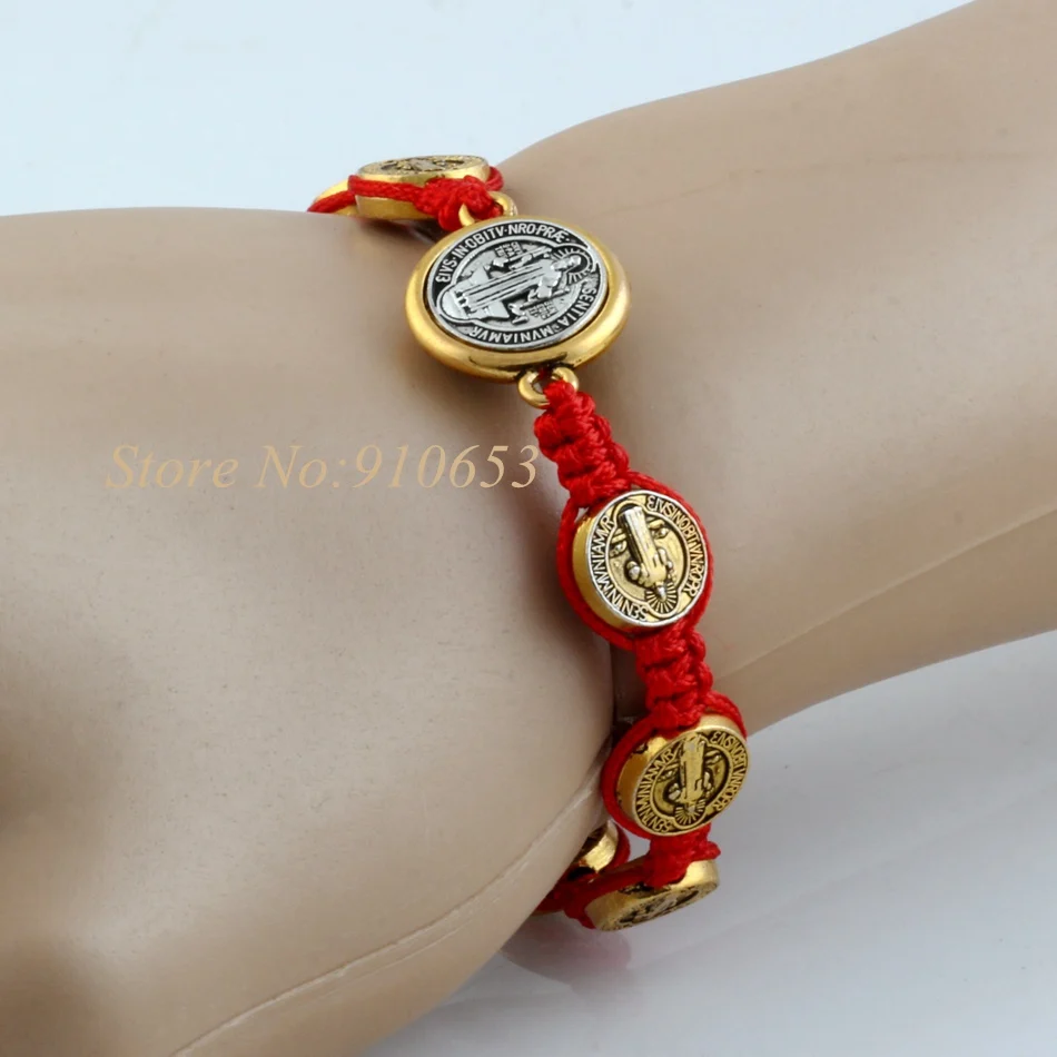 NIC 10 шт. цвет Φ на регулируемом ремешке браслет запястье (5 стилей)|saint bracelet|wrist