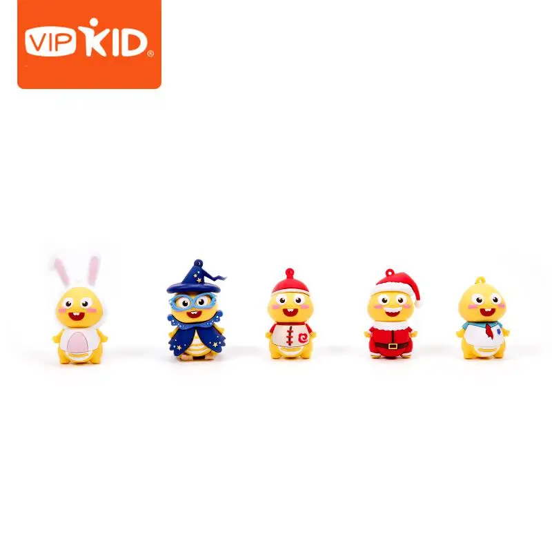 3 d ручная работа ключ еомплект на цепочках VIPKID x Dino содержит пять жизненных