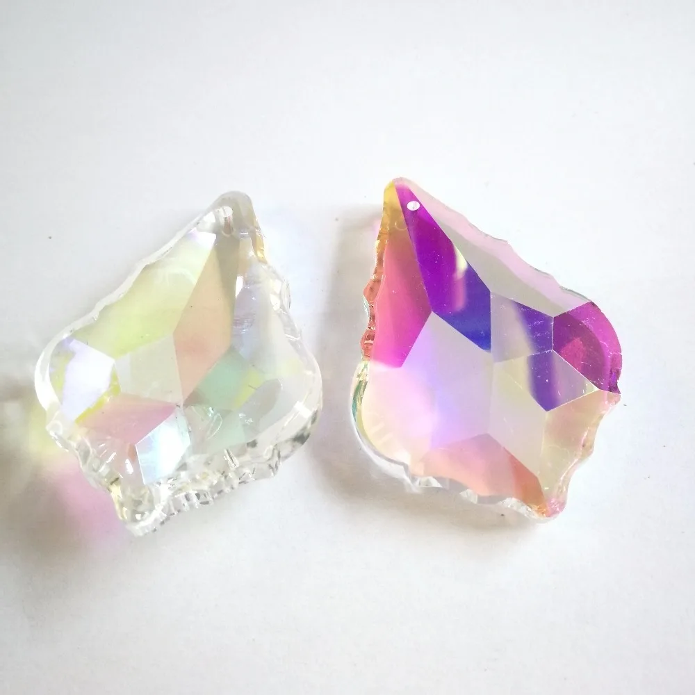 AB лампа запасные части Prism 100 шт. 50 мм кристалл в виде кленового листа Drop|leaf leaves|leaf