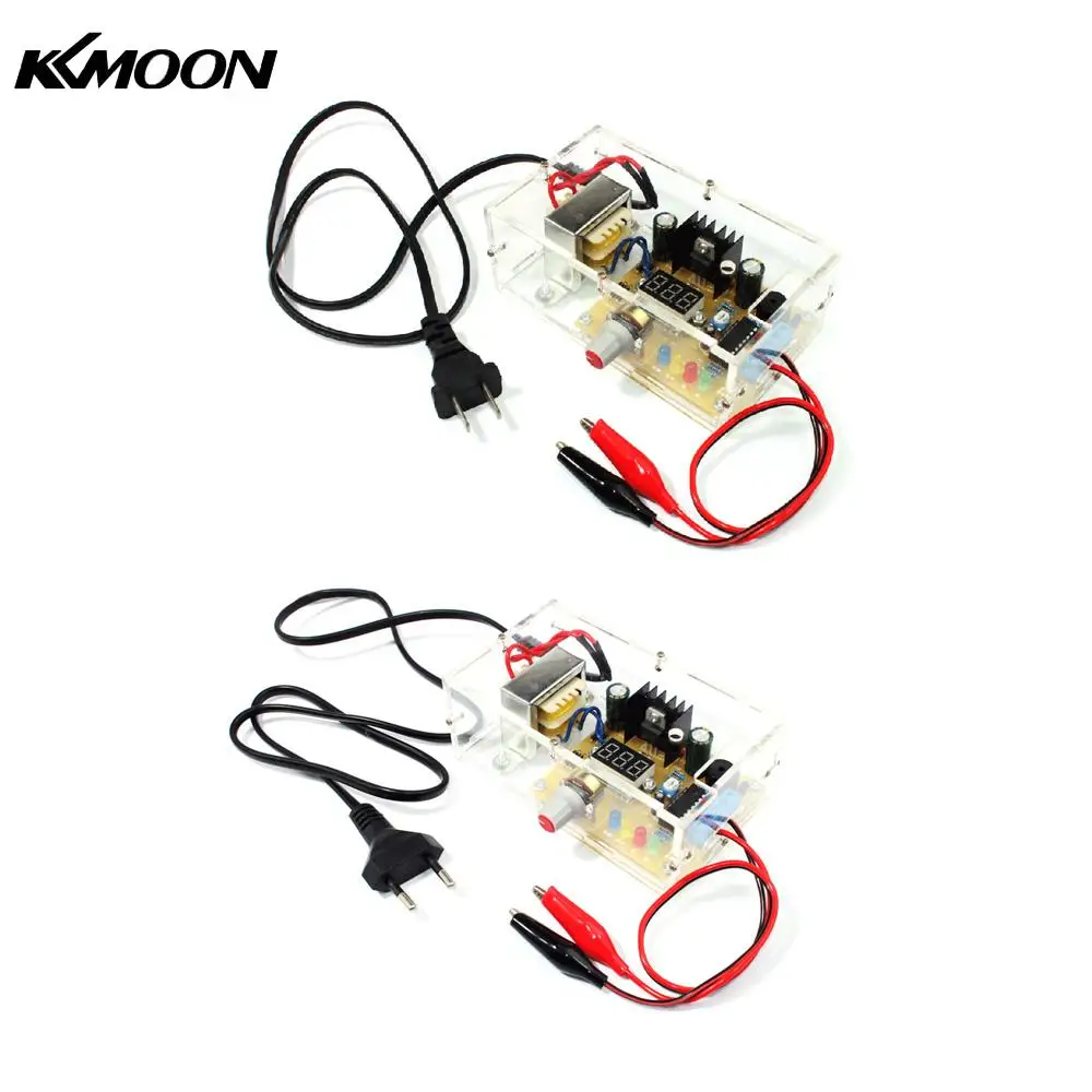 LM317 1 25 V 12V постоянного регулируется Напряжение Питание DIY Kit ЕС|eu|eu power |