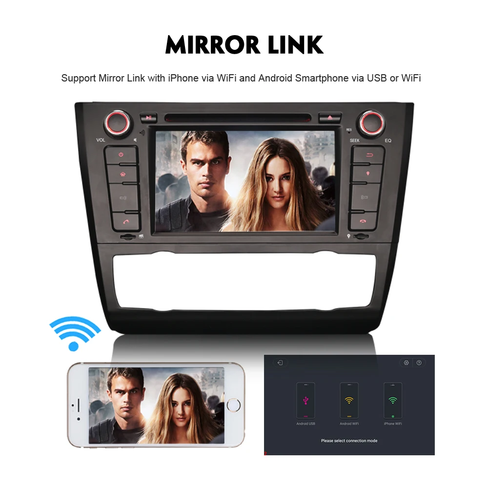Android 8 0 DAB + GPS DVD CD SD RDS BT USB WiFi 3G DTV IN OBD Автомобильный Радио плеер для BMW 1 серии E81 E88 E82
