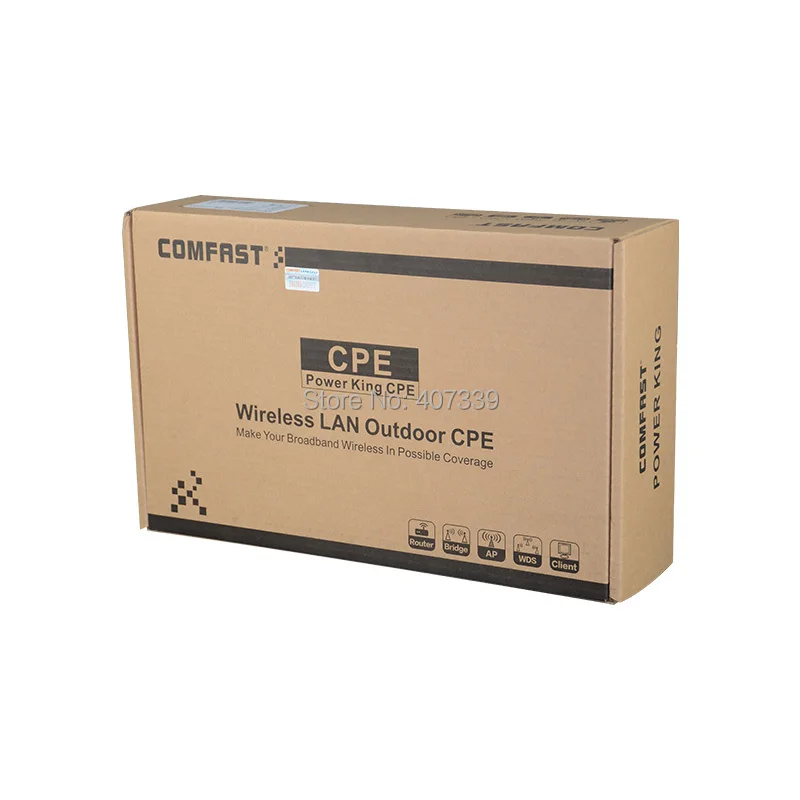 free shipping COMFAST CF-E316N 300Mbps wireless ap / network bridge outdoor wifi CPE repeater signal amplifier | Компьютеры и офис