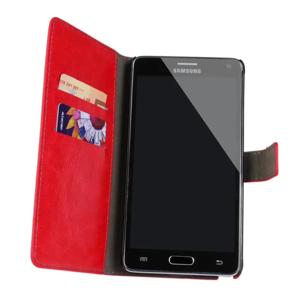 Для Samsung Note 4 pu кожаный раскладной чехол с держателем карты для Galaxy N9100 защитный