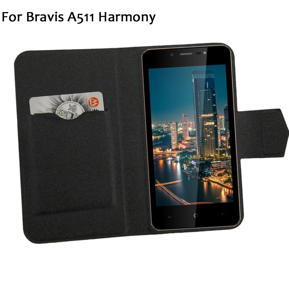 5 видов цветов жарко! Чехол Bravis A511 Harmony кожаный чехол для телефона заводская цена
