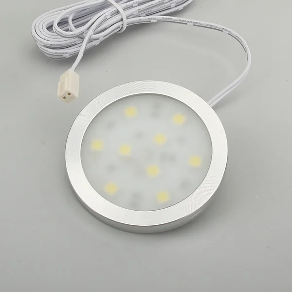 

4pcs Home Kitchen Led Under Cabinet Lighting 5050LED SMD 3-chip Energy Saving Lights Lamp Bulb + 1PC 24W power driver 110-240V