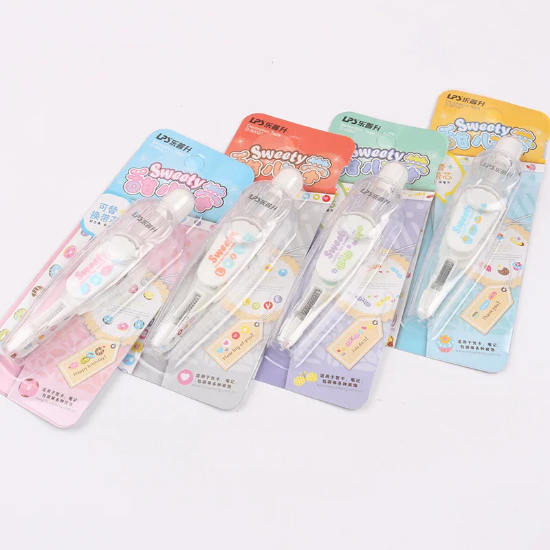 4 шт./лот новинка 2016 цветная кружевная Корректирующая лента милые Креативные