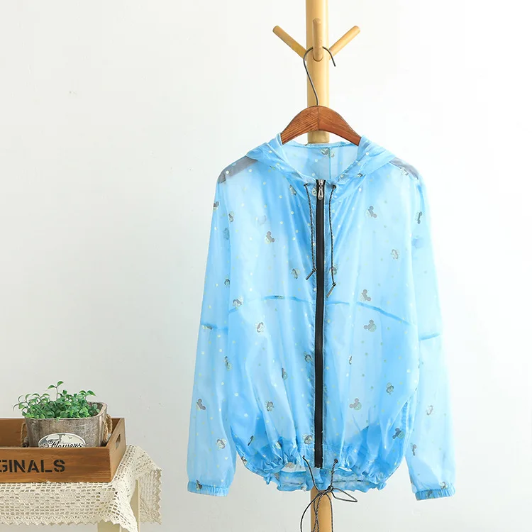 H. SA Женщин Блузки Пляж Солнцезащитный Крем Clothing Красивая Мода See Through Прозрачный