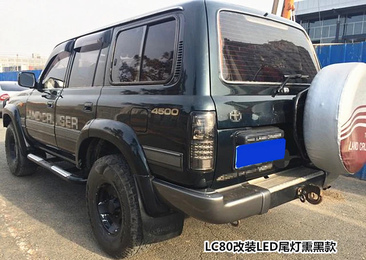 OUMIAO 1 комплект задний фонарь задний светильник в сборе для toyota land cruiser LC80 FJ80 4500 lexus lx450, мульти-стили, led или галогенные