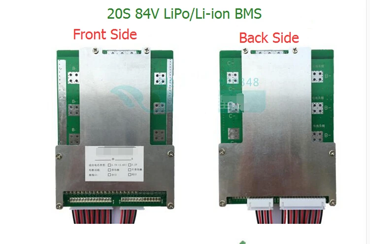 

21S Li-ion/Lipo Batteries Protection Board BMS System 72V(88.2V) 80A Continuous Discharge For E-bike Use