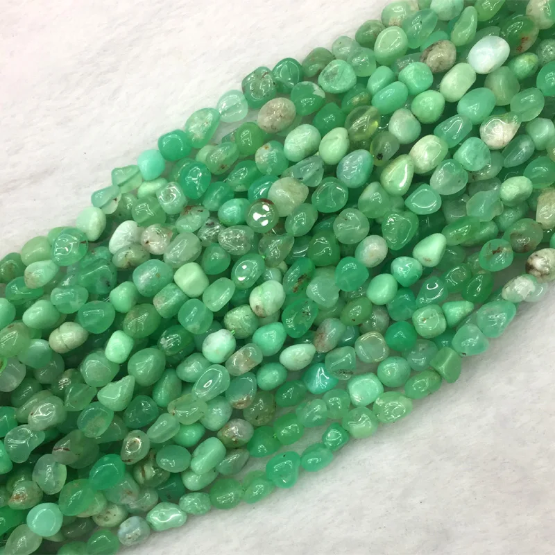 Натуральная трава зеленый Chrysoprase австралийский нефритовый орех свободная форма
