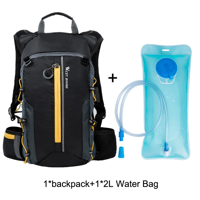 Yellow water bag Рюкзак для велосипеда нейлоновая велосипедная сумка с сопротивлением разрыву велосипедная фляга для воды Сверхлегкий велосипедный рюкзак непромокаемые велосипедные аксессуары - Цвет: Yellow water bag