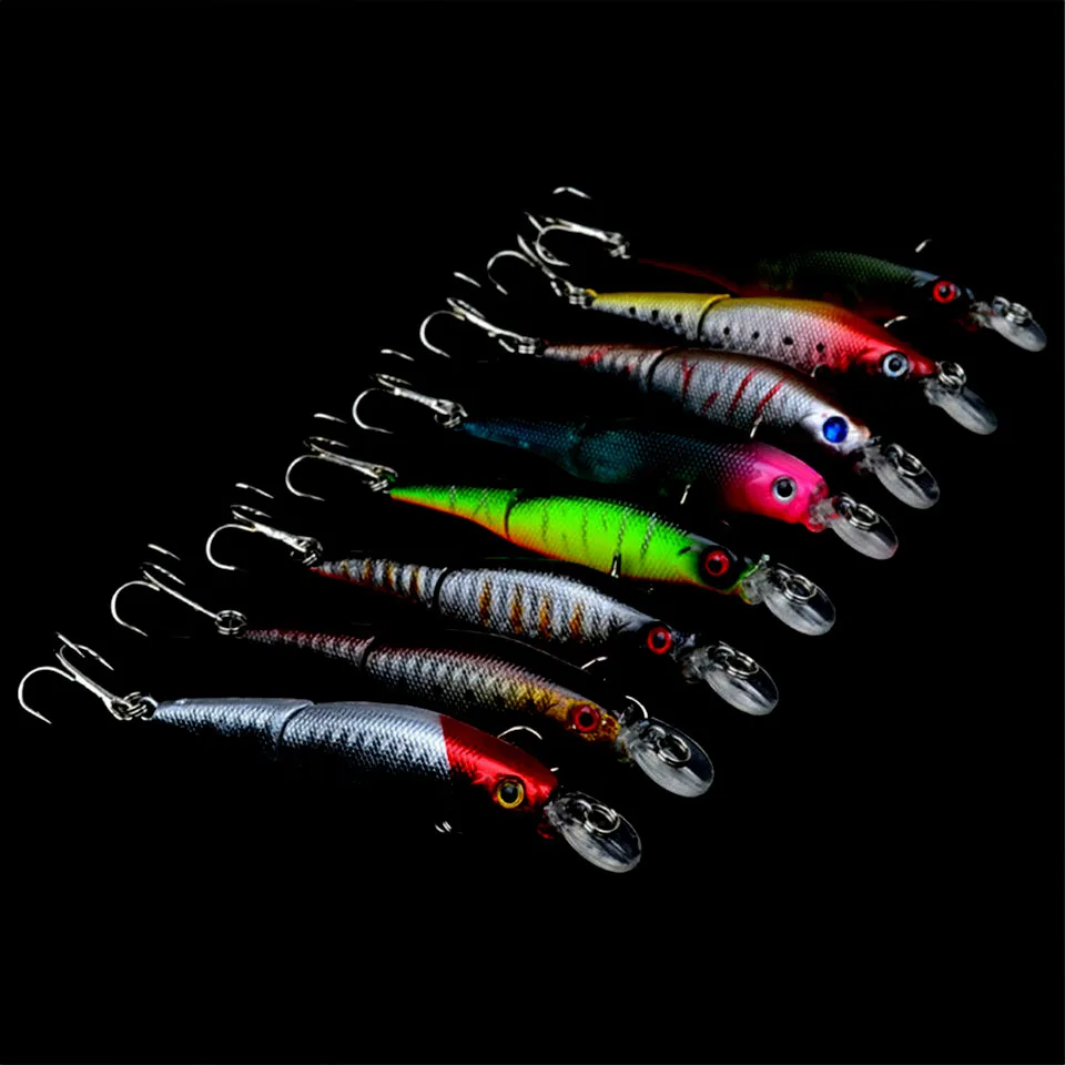 Набор рыболовных приманок 83 шт./лот смешанные 10 различных моделей рыболовные