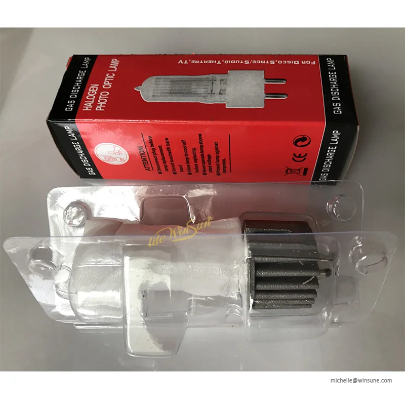 Litewinsune Бесплатная доставка HPL 575 Вт 110 вольт 230 в 750 g9 5 и т. д. лампа 3200K студийная