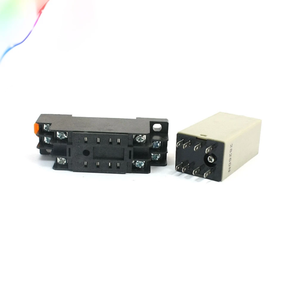 Поворотная ручка DPDT 1 S/5S/10 S/30 S/60 S/3 м/5 м/10 м/30 м таймер реле времени AC/DC 6 в 12 24 V 36 110 220