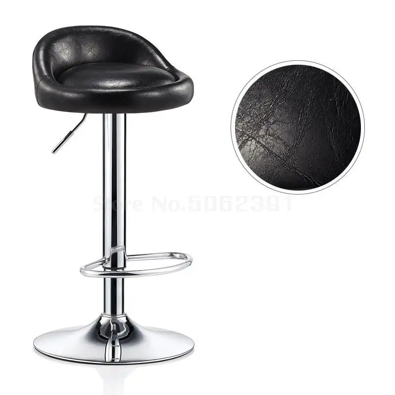 Same as picture17 Bar Chair Modern Simple Bar Chair Lift And Rotate Front Desk Backrest Chair Household High Stand Bar Stool - Цвет: Same as picture17