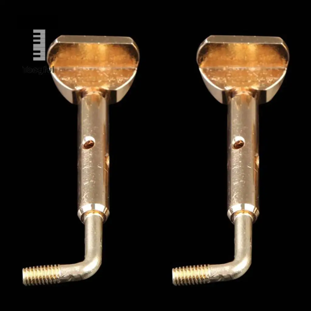 2 шт. медные зажимные винты для подбородка скрипки 3/4 4/4|violin chin rest|chin restchinrest screws |