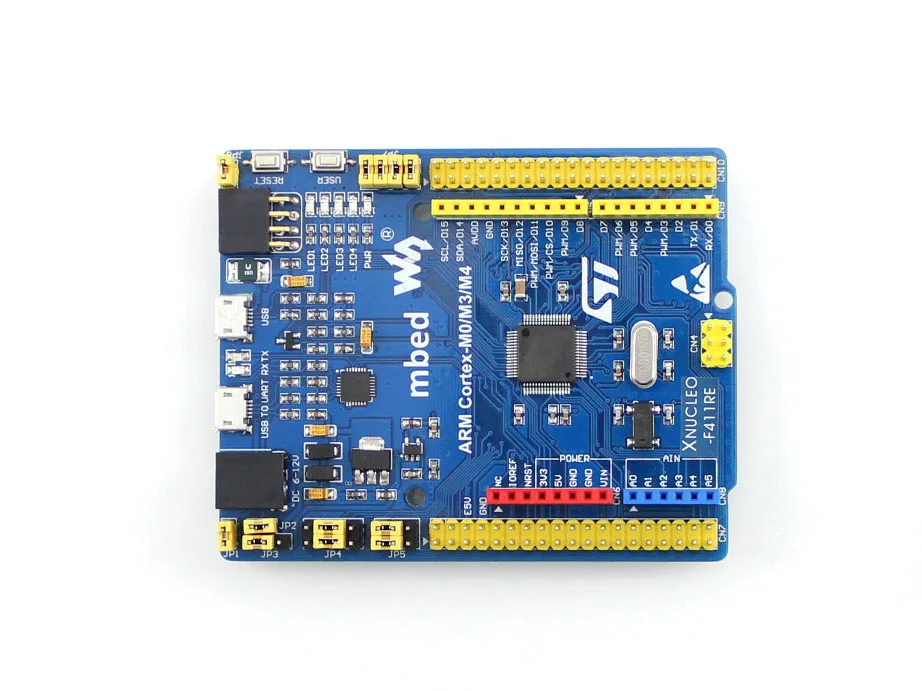 Пакет для XNUCLEO-F411RE B STM32 Nucleo в комплекте с OLED RTC AD/DA аудио кодеком. Встроенный