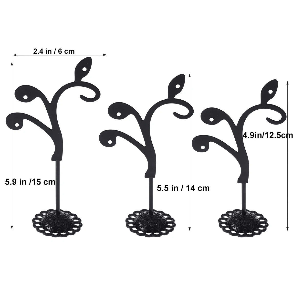 3 шт металлические ювелирные изделия серьги в виде дерева ожерелье браслет