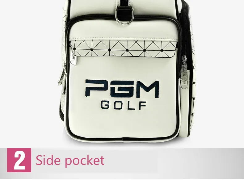 

New PGM golf clothes bag style clothes bag waterproof PU bag large capacity independent shoe bag