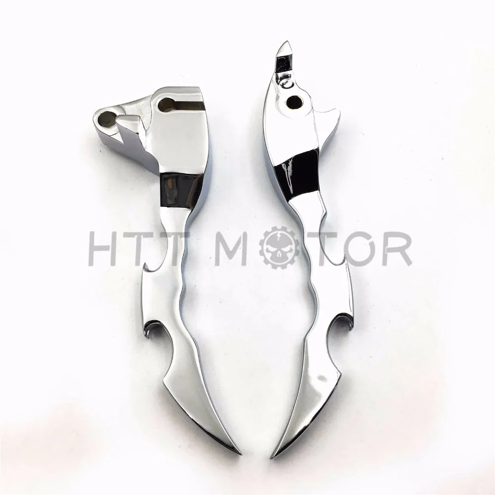 Aftermarket Бесплатная доставка мотоцикл части хром тормозной рычаг сцепления для Suzuki
