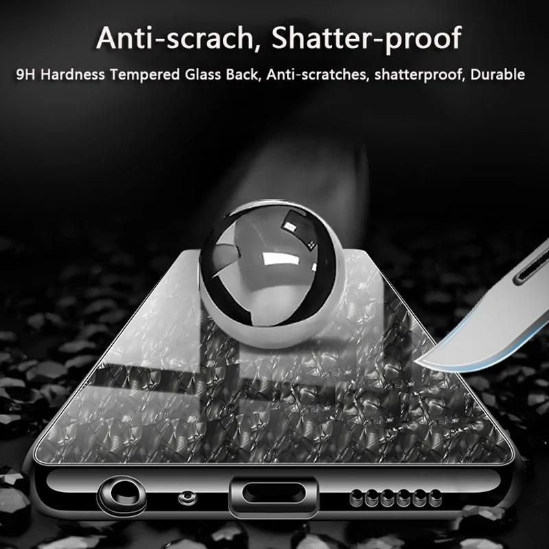 UPaitou Full Cover Tempered Glass Case for OPPO R17 / Pro TPU Comb 9H Hard Shell BBK 6.4&quot 2018 |