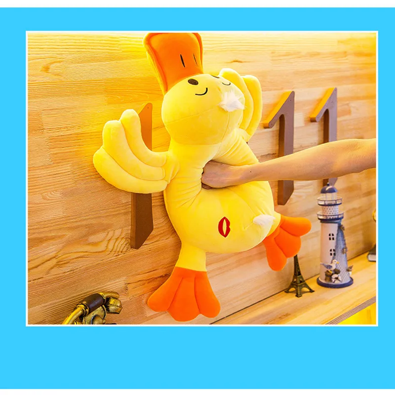 Подушка для тела большая желтая утка плюшевая кукла игрушки мягкая подушка