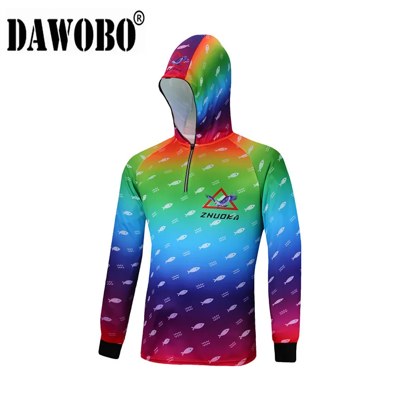 Hoodie 08 New Outdoor sport mens fishing clothes breathable quick dry Anti UV 40+ Anti-mosquit long sleeve hooded women fishing Shirts - Цвет: Hoodie 08