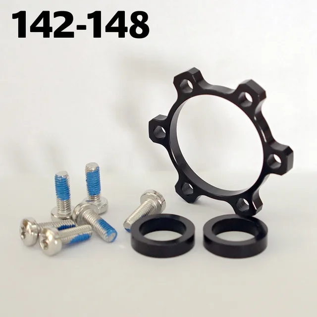 148-142mm Boost концентратор Conversion Kit ступицы переднего колеса 100 мм единицы измерения 110 мм, Задняя втулка 142 мм единицы измерения 148 мм, 6 шурупы посвященный - Цвет: 148-142mm