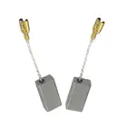 2 шт., карбоновые щетки для Bosch GWS 580 GWS 8-115 GWS 8-125C