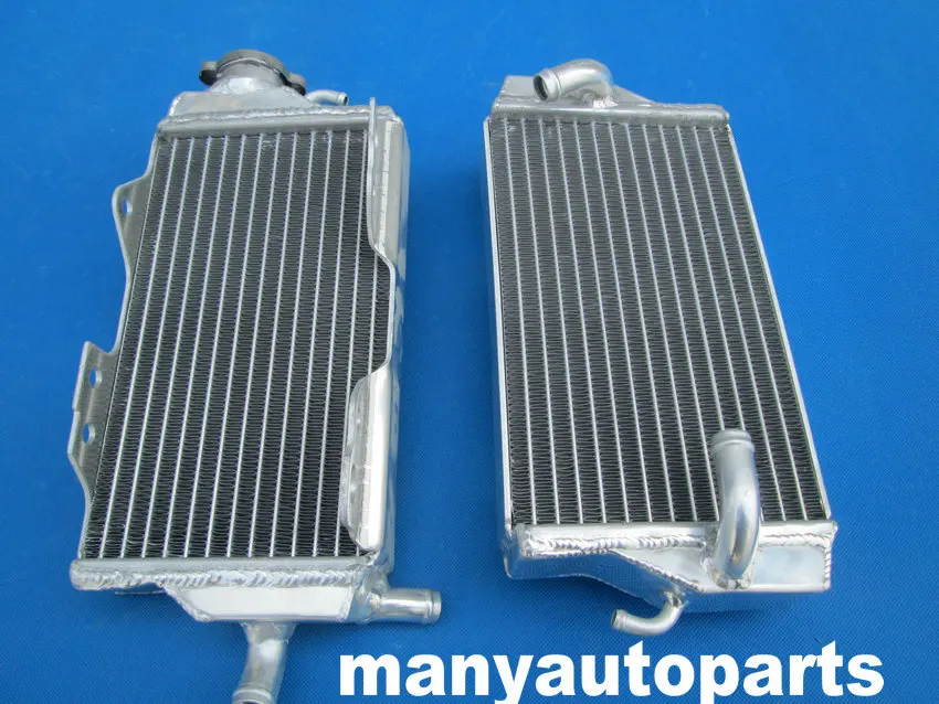 GPI для Honda CR125/CR 125 R/CR125R 2 тактный 2000 2001 Радиатор из алюминиевого сплава и красный