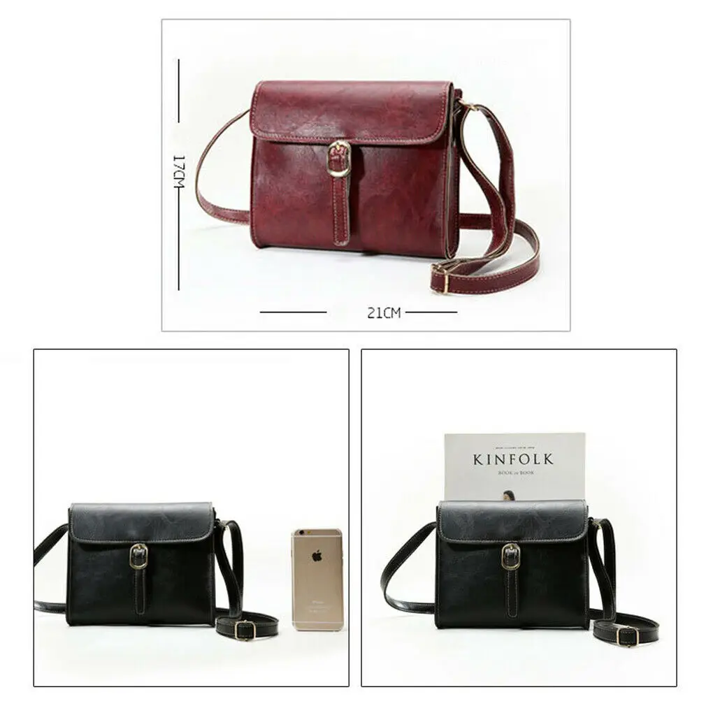 Маленькая квадратная мини сумка женская на плечо из искусственной кожи