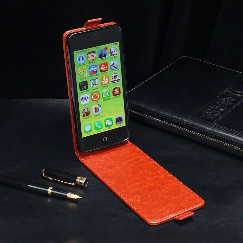 Роскошный Флип PU чехол для Apple iPhone 5c кожаный iPhone5C защитный мобильного телефона