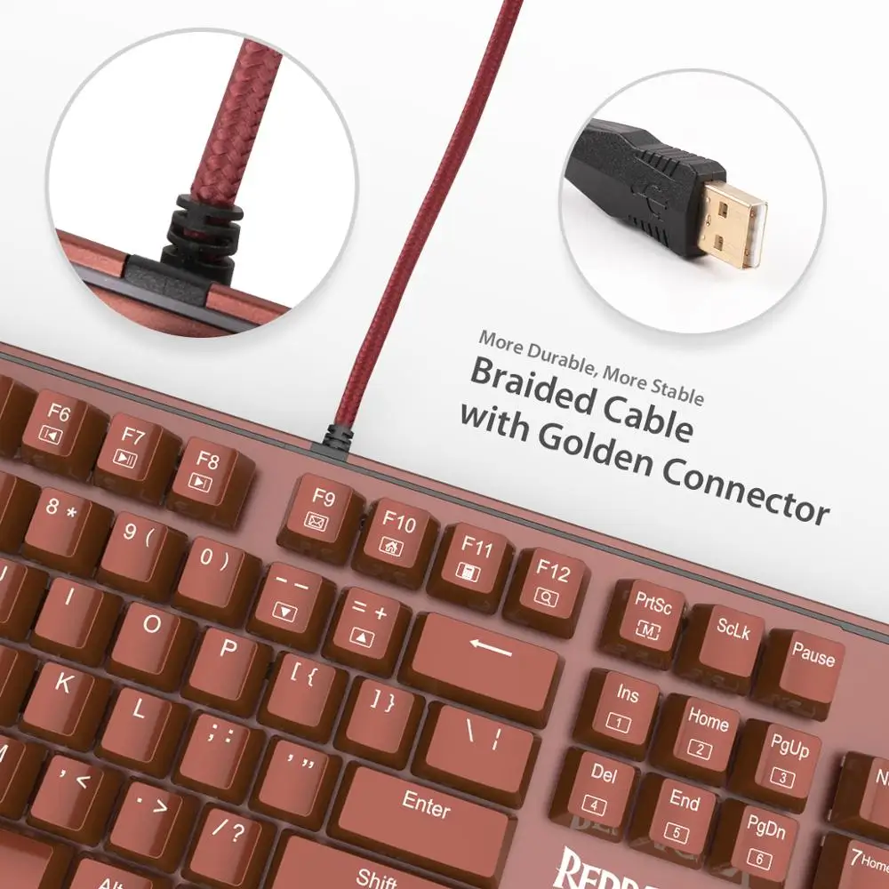 Redragon K571 SIVA Механическая игровая клавиатура Professional 104 стандартные клавиши RGB