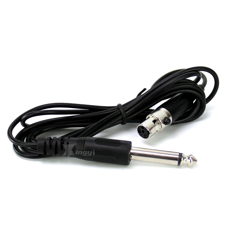 2 шт. кабель для гитары TA4F Mini XLR 4 Pin до 6 5 мм 1/4 &quot провод проводного инструмента SHURE