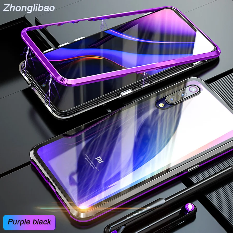 Роскошный чехол с магнитной адсорбцией для Xiaomi Mi 9 ультратонкий магнитный