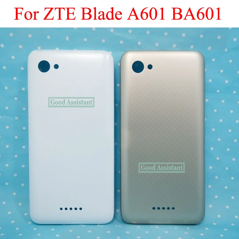 Оригинальный золото/белый 5 0 дюйма для ZTE лезвие A601 BA601 задняя Батарея крышка