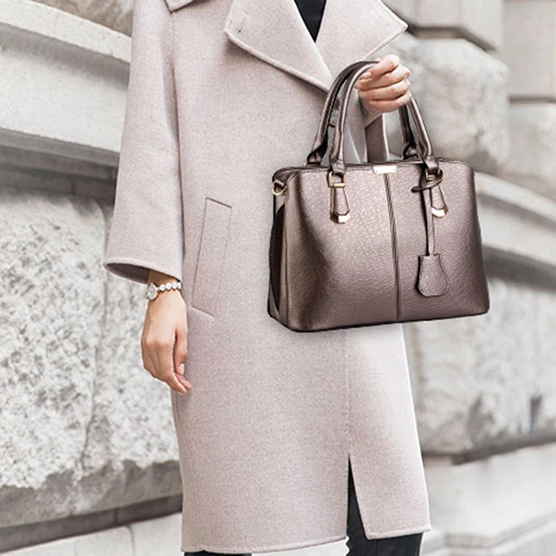 

Fashion Women Handbag PU Leather Shoulder Bags Ladies Crossbody Bag Messenger Satchel Purse SIZE 30*15*23CM Large Casual Tote